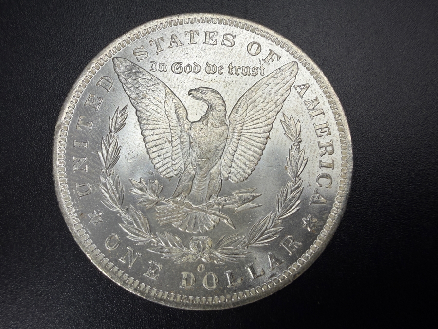 1885 O Brilliant Uncirculated Morgan Silver Dollar [Photo 3]