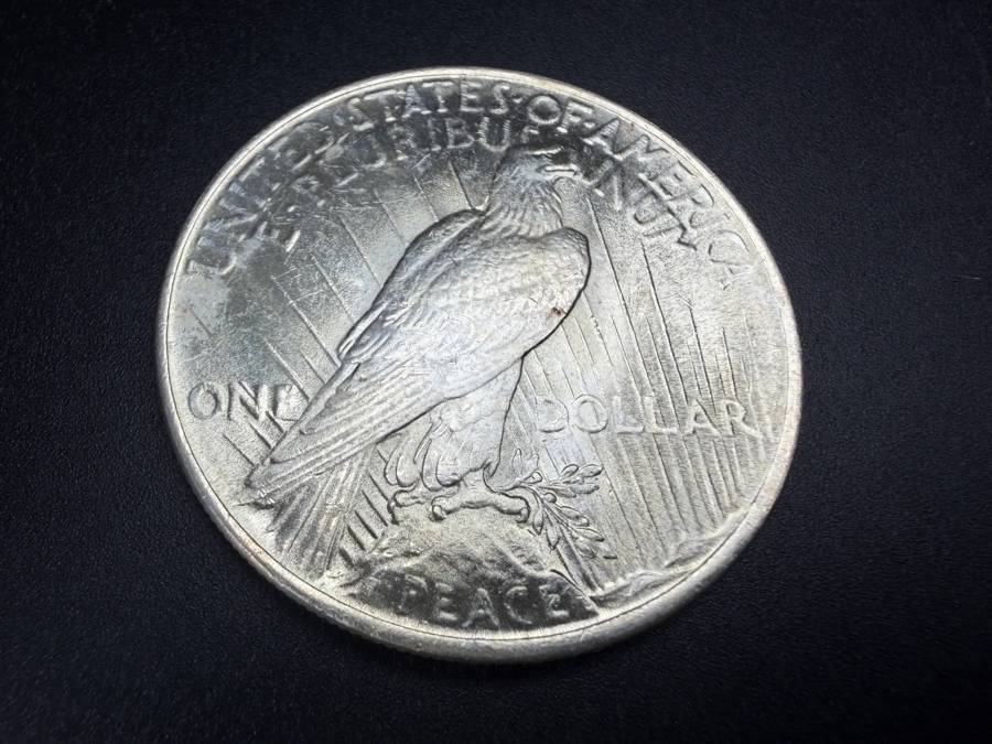 1922 Brilliant Uncirculated Peace Silver Dollar [Photo 4]