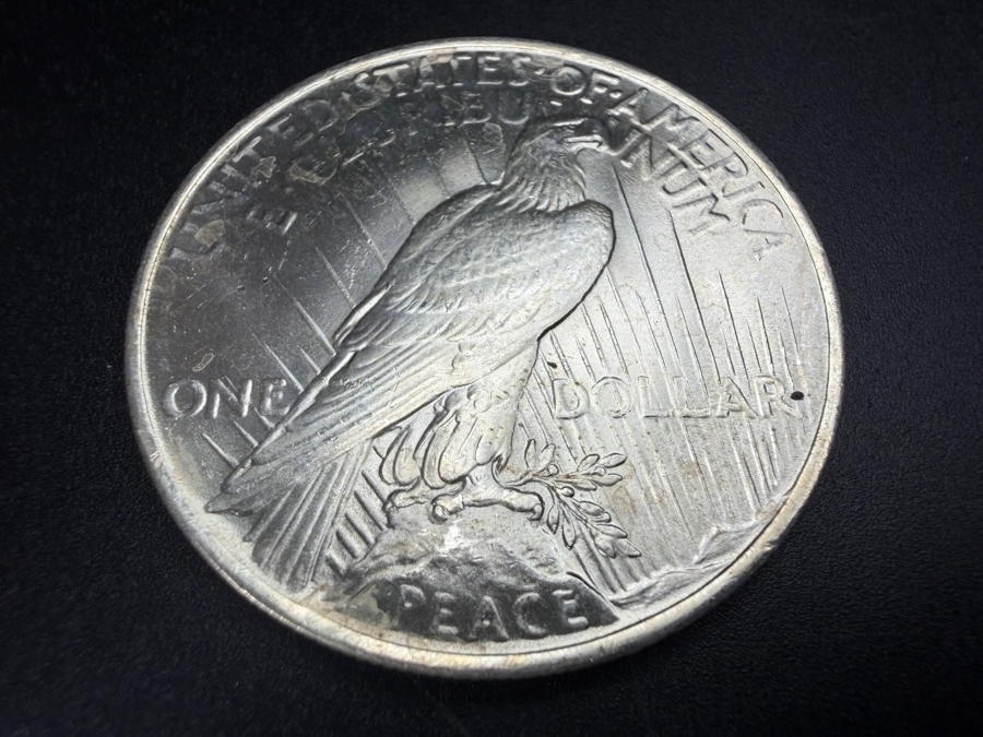 1922 Brilliant Uncirculated Peace Silver Dollar [Photo 4]