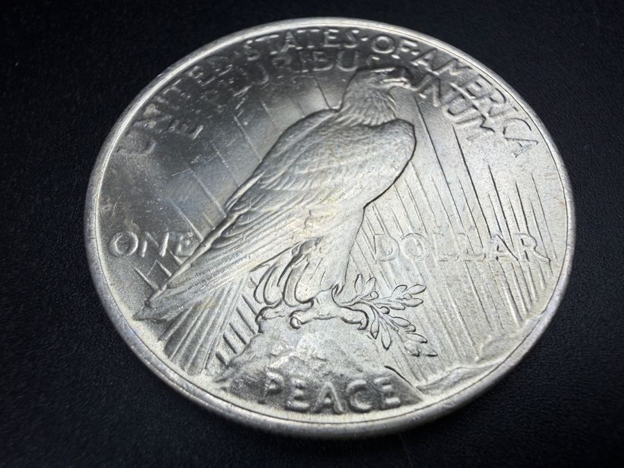 1922 Brilliant Uncirculated Peace Silver Dollar [Photo 4]