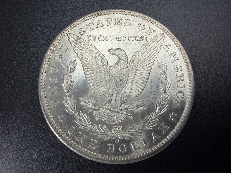1885 O Brilliant Uncirculated Morgan Silver Dollar [Photo 3]