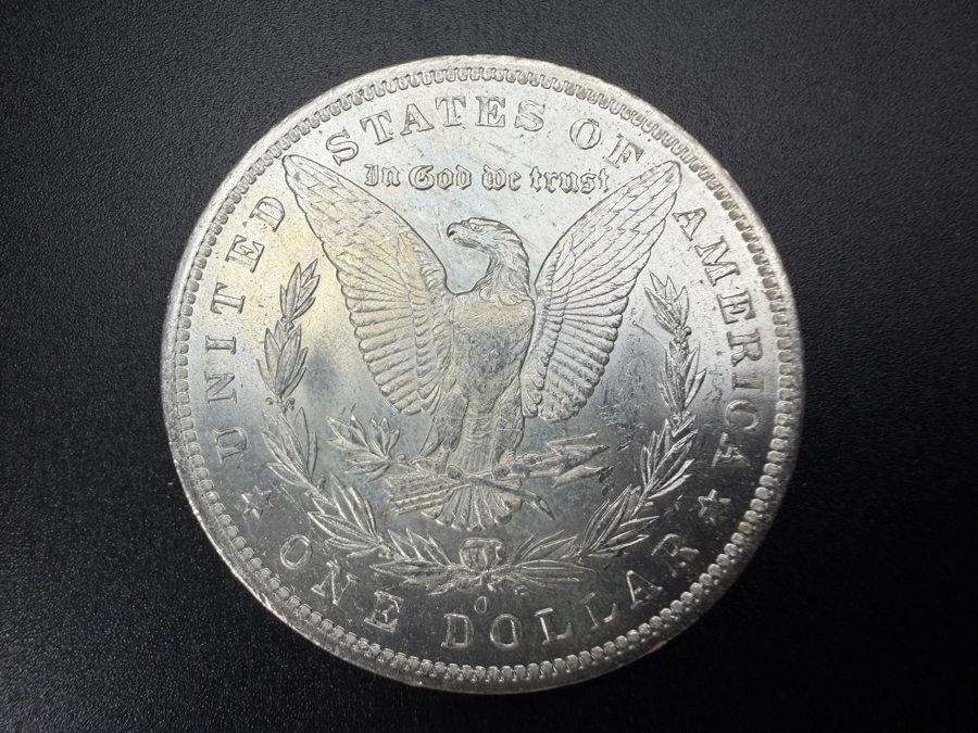 1885 O Brilliant Uncirculated Morgan Silver Dollar [Photo 3]