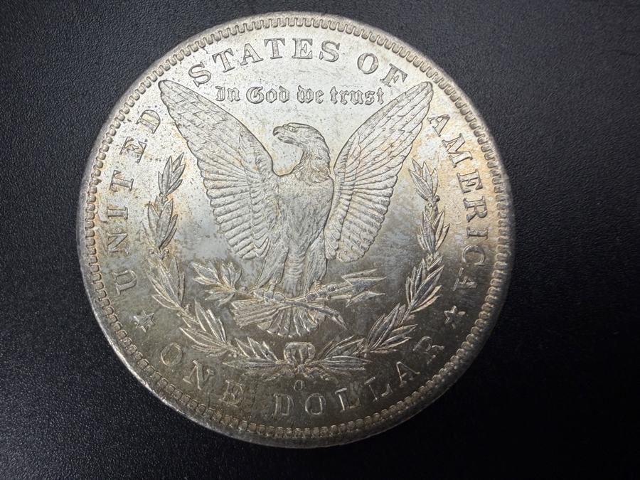 1885 O Brilliant Uncirculated Morgan Silver Dollar [Photo 3]