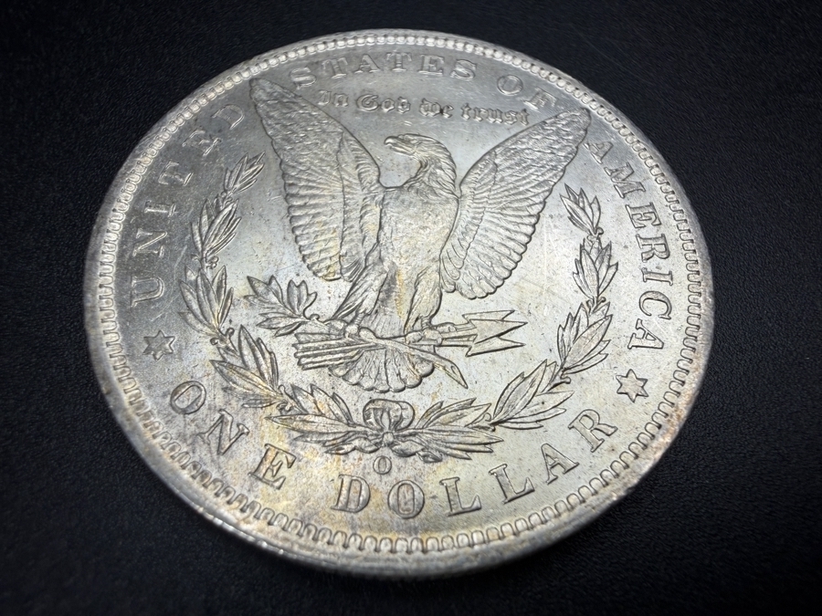 1885 O Brilliant Uncirculated Morgan Silver Dollar [Photo 4]