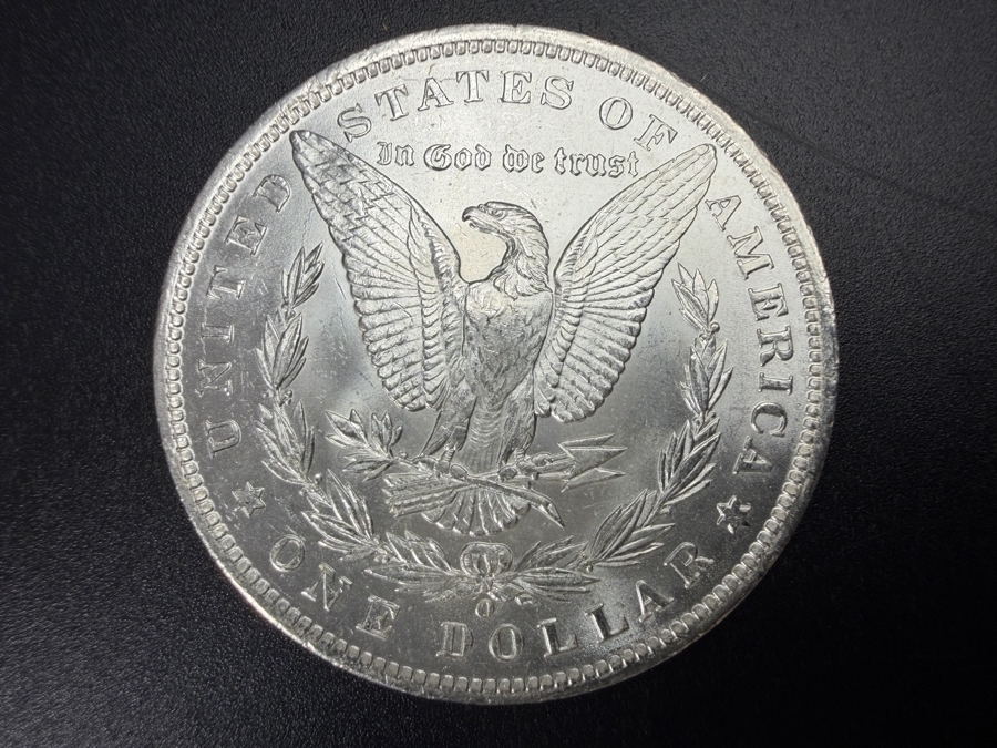 1885 O Brilliant Uncirculated Morgan Silver Dollar [Photo 3]