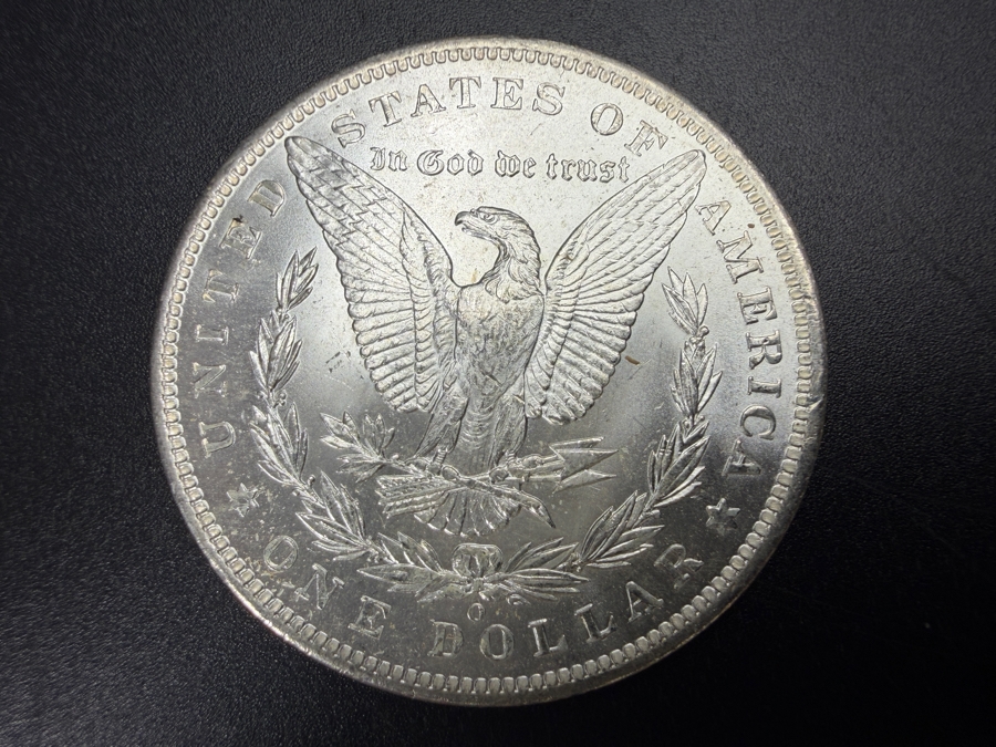 1885 O Brilliant Uncirculated Morgan Silver Dollar [Photo 3]