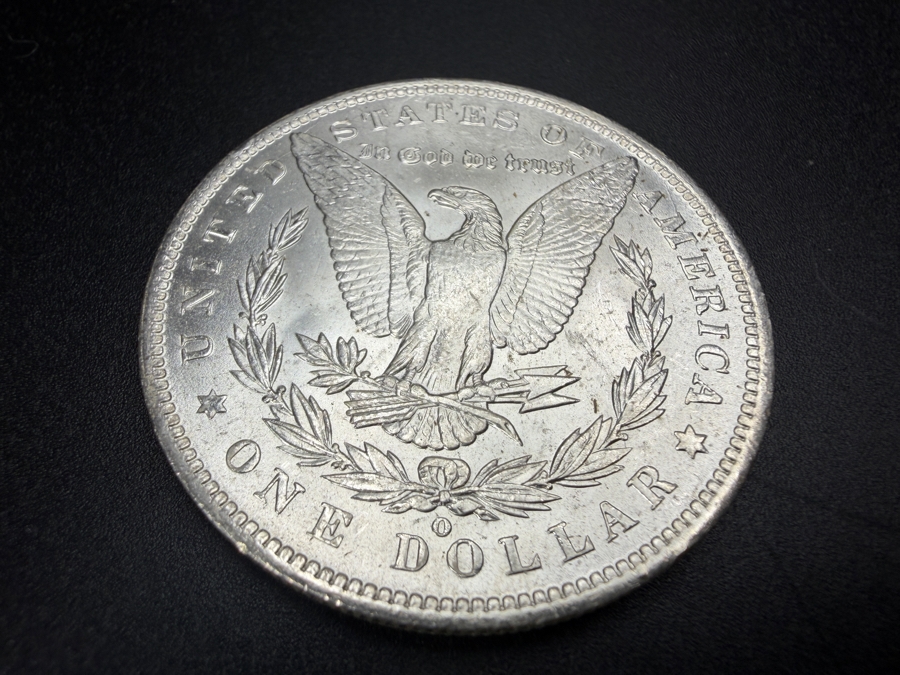 1885 O Brilliant Uncirculated Morgan Silver Dollar [Photo 4]