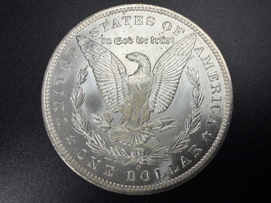 1885 O Brilliant Uncirculated Morgan Silver Dollar [Photo 3]