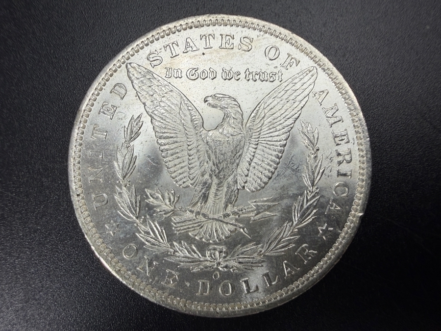 1885 O Brilliant Uncirculated Morgan Silver Dollar [Photo 3]