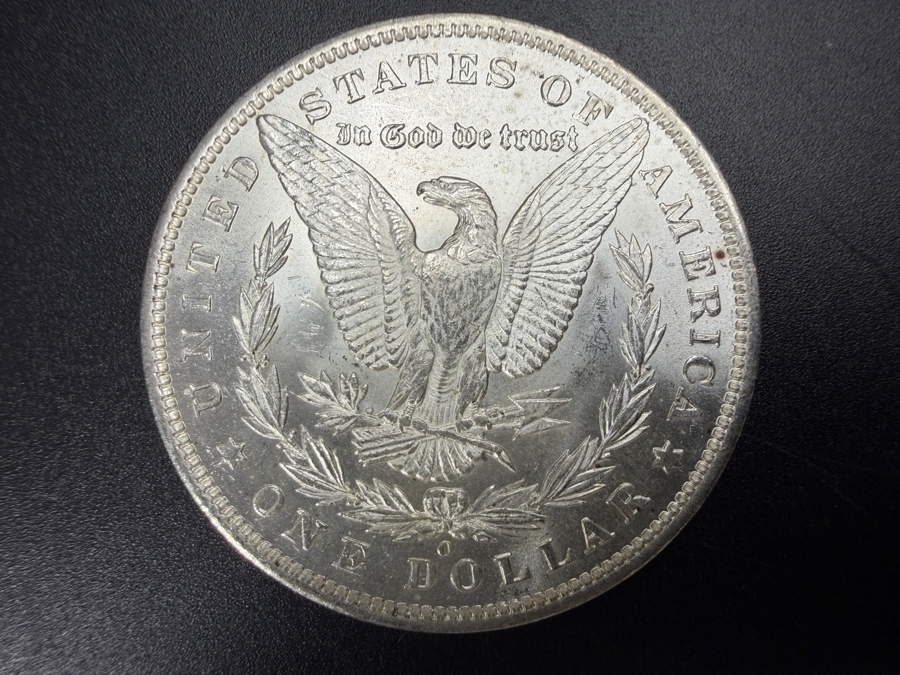 1885 O Brilliant Uncirculated Morgan Silver Dollar [Photo 3]