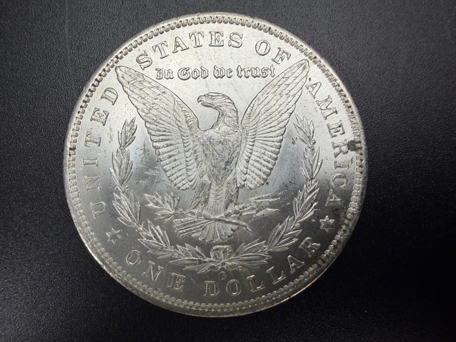 1885 O Brilliant Uncirculated Morgan Silver Dollar [Photo 3]