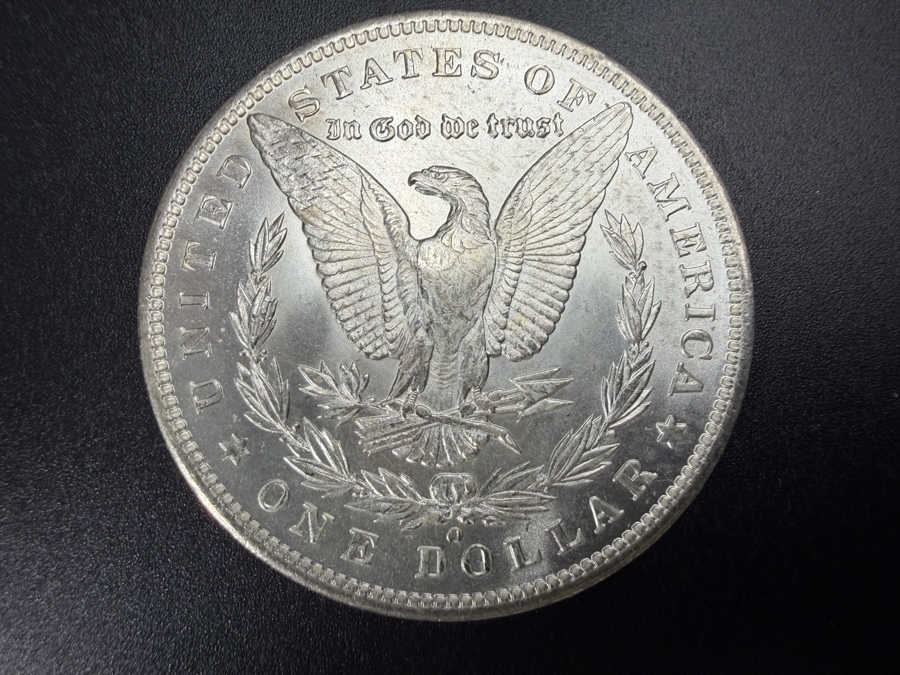 1885 O Brilliant Uncirculated Morgan Silver Dollar [Photo 3]