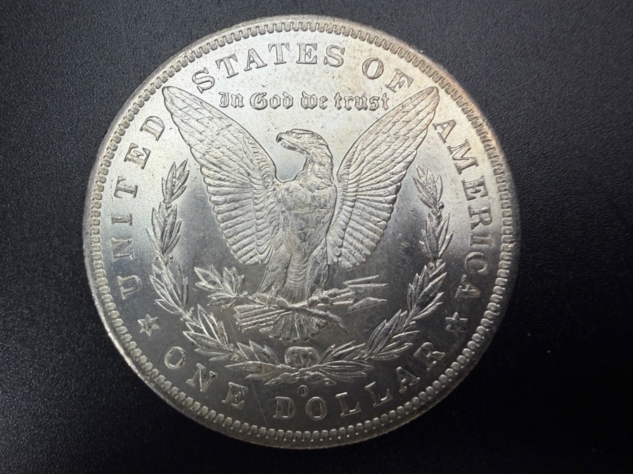1885 O Brilliant Uncirculated Morgan Silver Dollar [Photo 3]