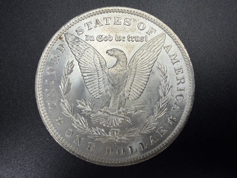 1885 O Brilliant Uncirculated Morgan Silver Dollar [Photo 3]