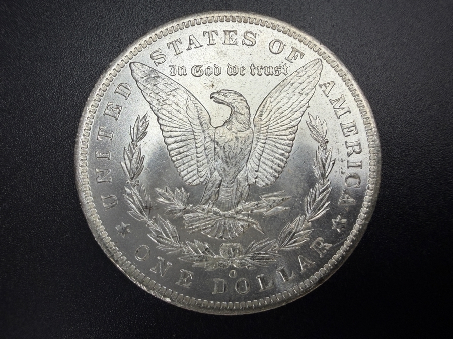 1885 O Brilliant Uncirculated Morgan Silver Dollar [Photo 3]