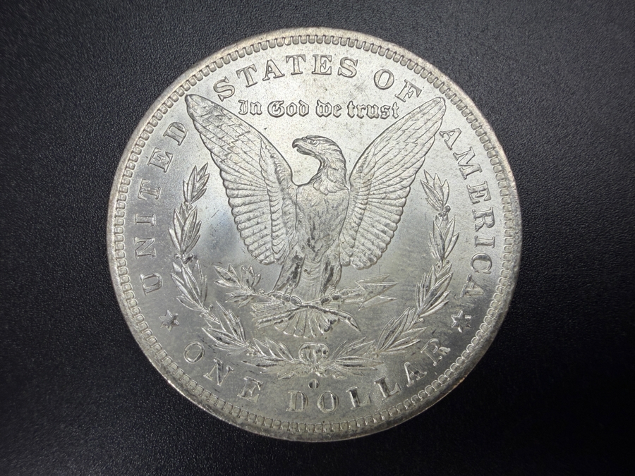 1885 O Brilliant Uncirculated Morgan Silver Dollar [Photo 3]