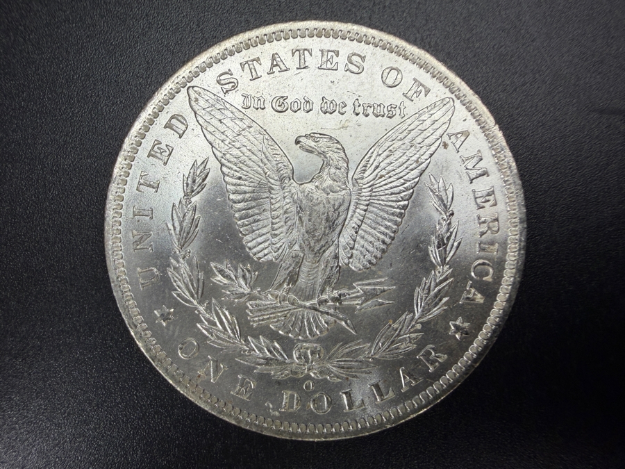 1885 O Brilliant Uncirculated Morgan Silver Dollar [Photo 3]