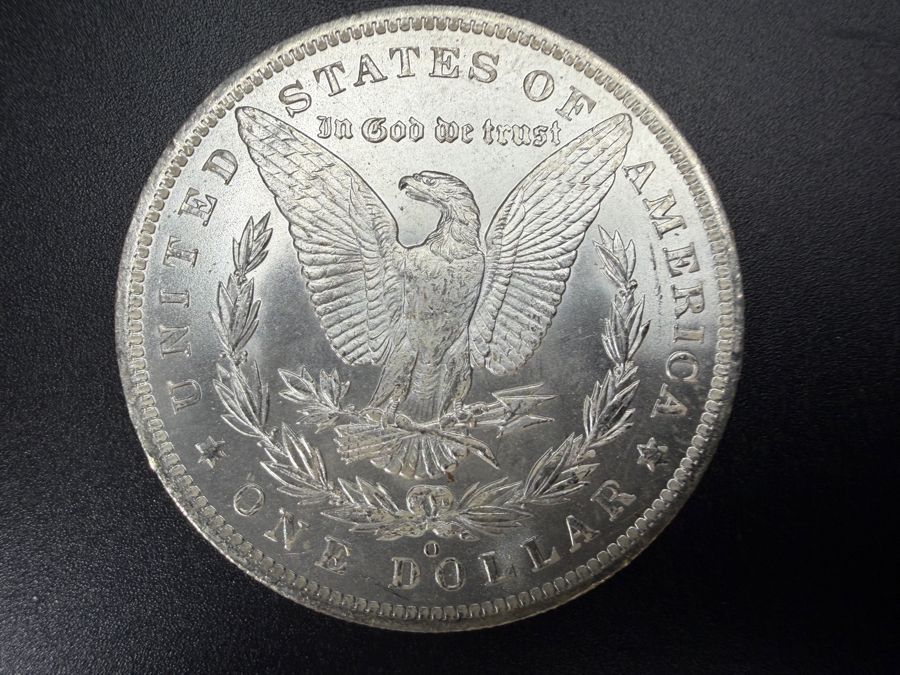 1885 O Brilliant Uncirculated Morgan Silver Dollar [Photo 3]