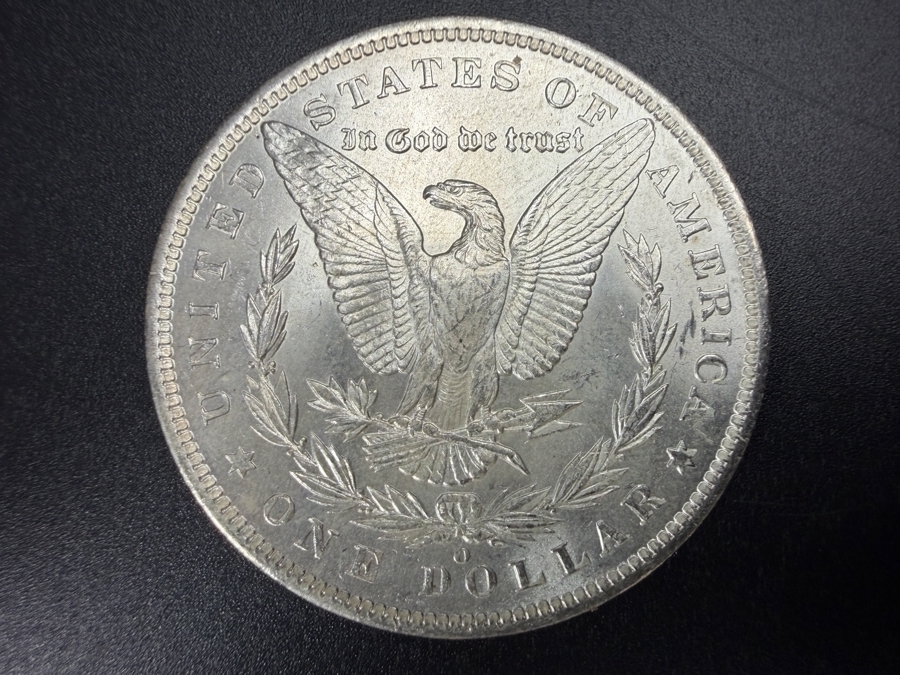 1885 O Brilliant Uncirculated Morgan Silver Dollar [Photo 3]