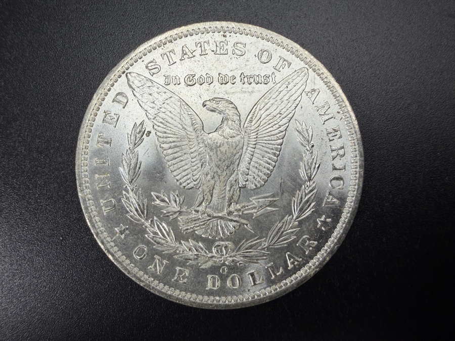 1885 O Brilliant Uncirculated Morgan Silver Dollar [Photo 3]