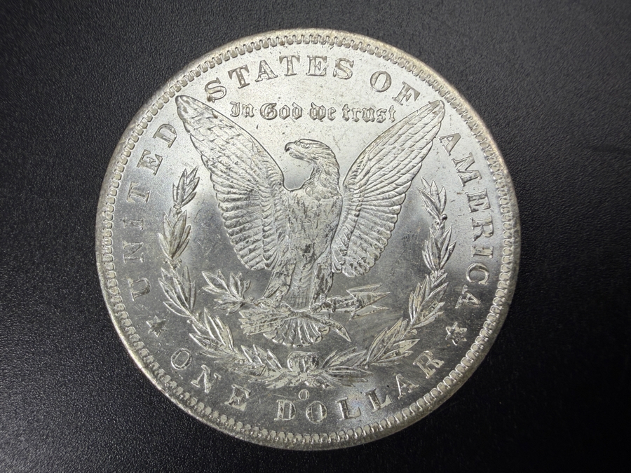 1885 O Brilliant Uncirculated Morgan Silver Dollar [Photo 3]