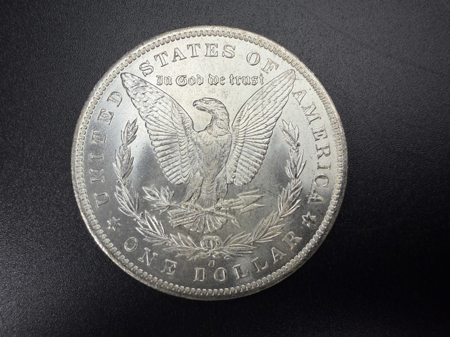 1885 O Brilliant Uncirculated Morgan Silver Dollar [Photo 3]