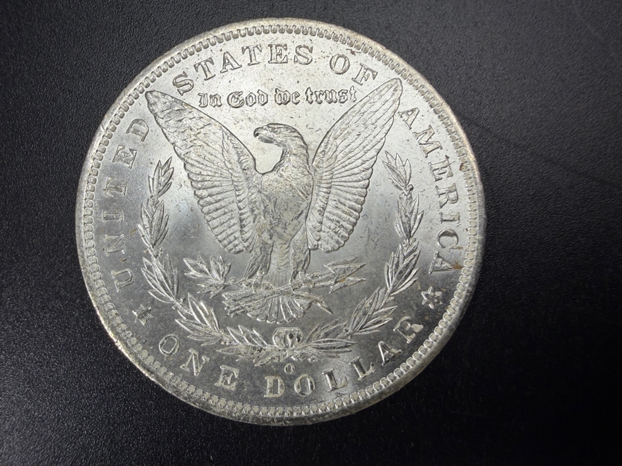 1885 O Brilliant Uncirculated Morgan Silver Dollar [Photo 3]