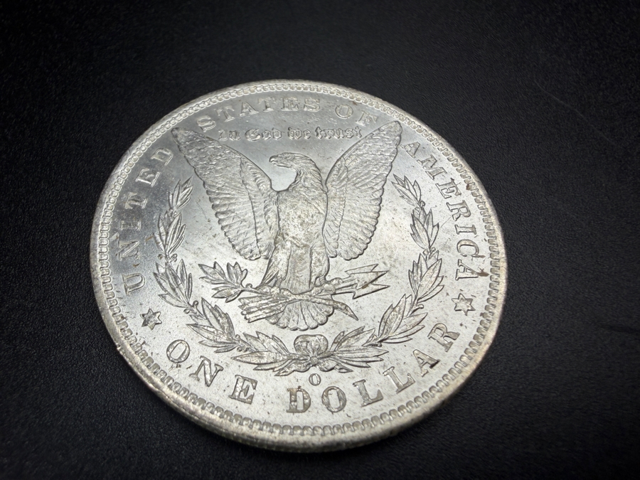1885 O Brilliant Uncirculated Morgan Silver Dollar [Photo 4]