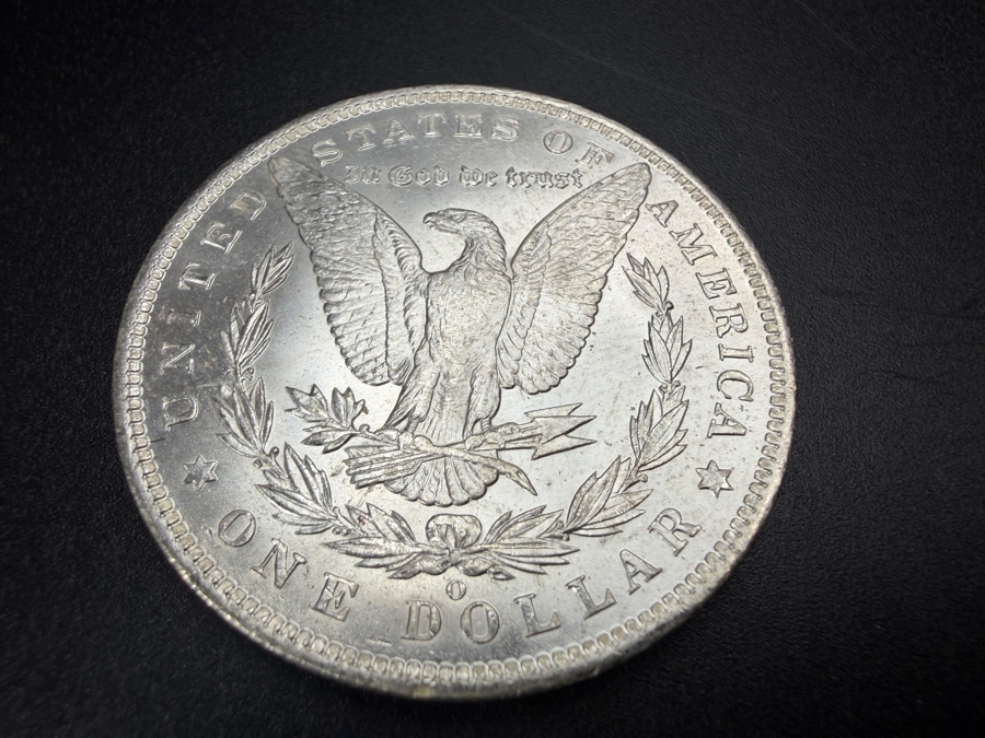 1885 O Brilliant Uncirculated Morgan Silver Dollar [Photo 4]