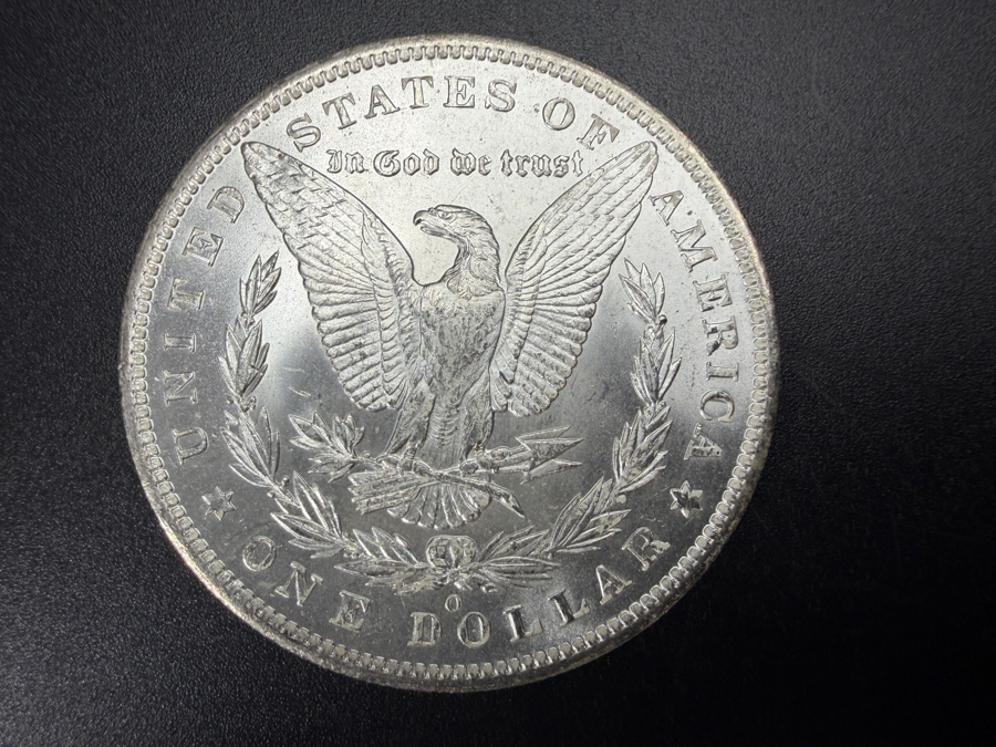 1885 O Brilliant Uncirculated Morgan Silver Dollar [Photo 3]