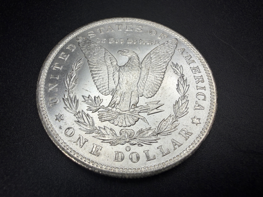 1885 O Brilliant Uncirculated Morgan Silver Dollar [Photo 4]