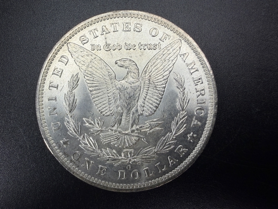 1885 O Brilliant Uncirculated Morgan Silver Dollar [Photo 3]