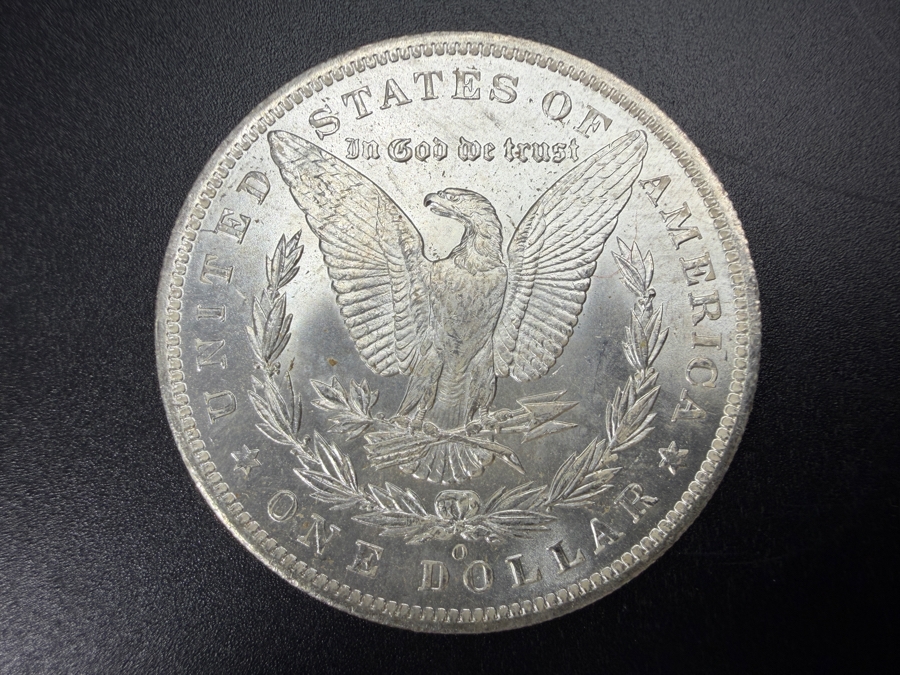 1885 O Brilliant Uncirculated Morgan Silver Dollar [Photo 3]