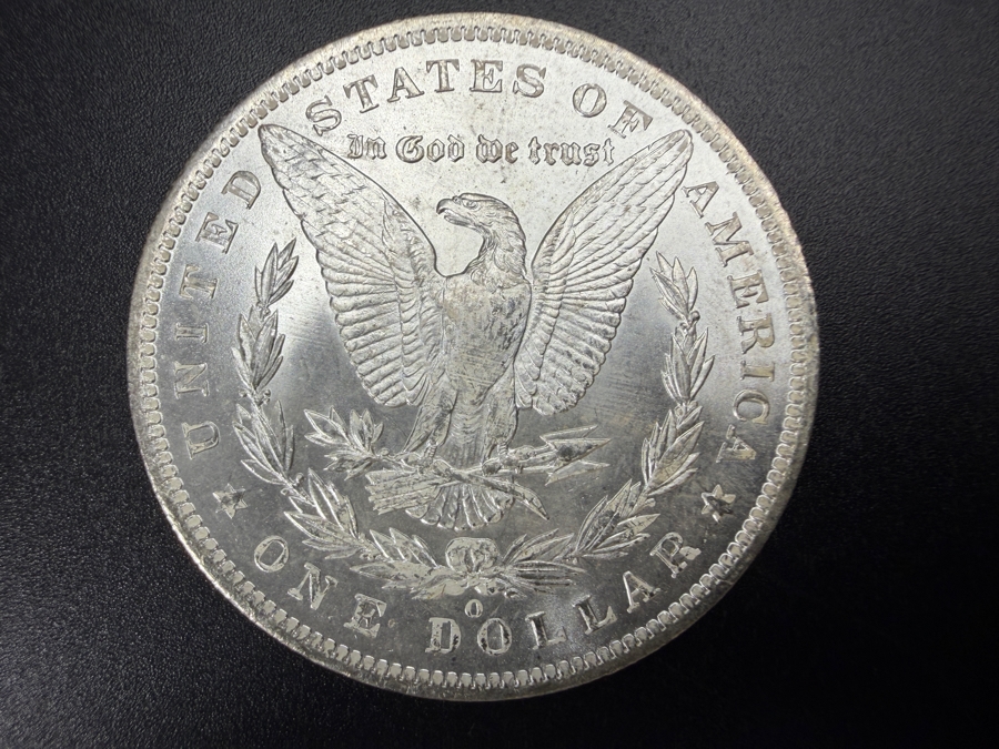 1885 O Brilliant Uncirculated Morgan Silver Dollar [Photo 3]