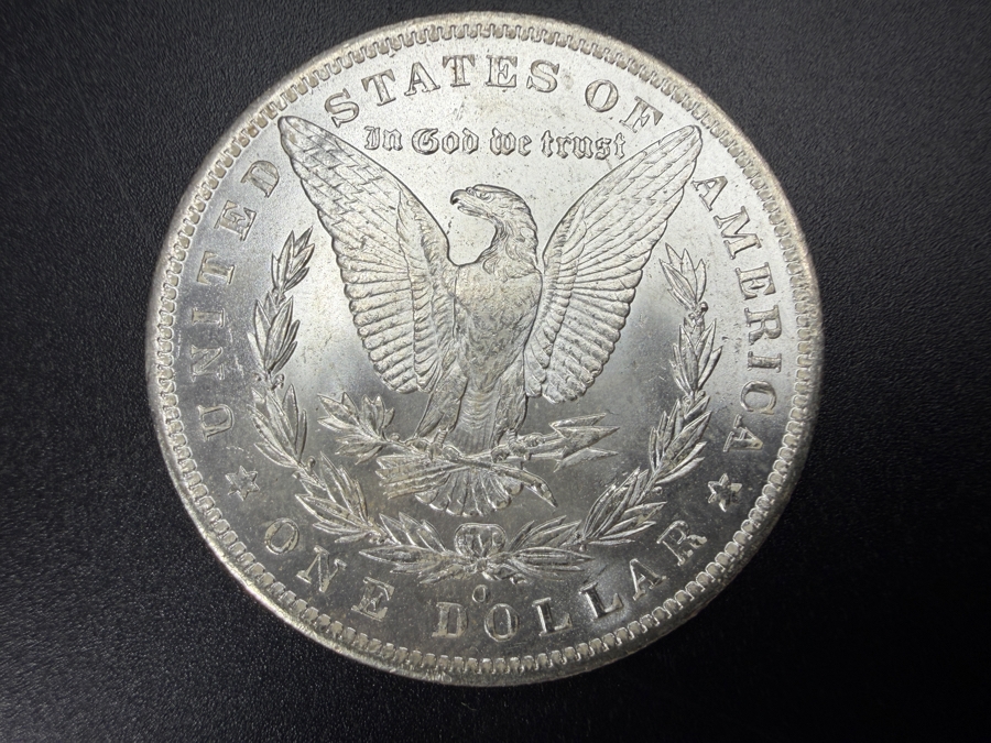 1885 O Brilliant Uncirculated Morgan Silver Dollar [Photo 3]