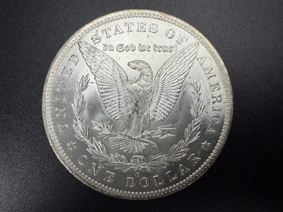 1885 O Brilliant Uncirculated Morgan Silver Dollar [Photo 3]