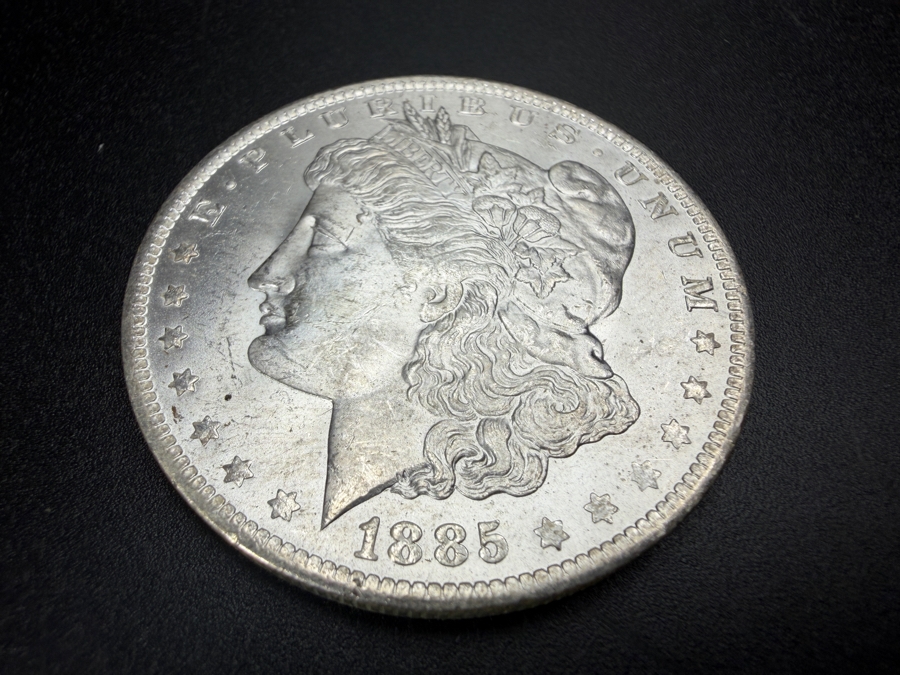 1885 O Brilliant Uncirculated Morgan Silver Dollar [Photo 2]