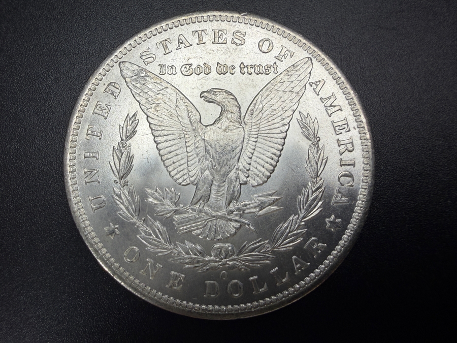 1885 O Brilliant Uncirculated Morgan Silver Dollar [Photo 3]