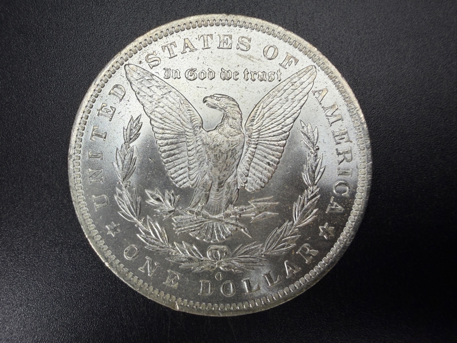 1885 O Brilliant Uncirculated Morgan Silver Dollar [Photo 3]
