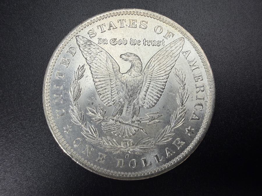 1885 O Brilliant Uncirculated Morgan Silver Dollar [Photo 3]