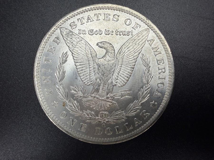 1885 O Brilliant Uncirculated Morgan Silver Dollar [Photo 3]