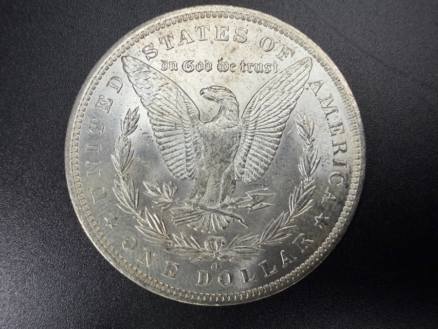 1885 O Brilliant Uncirculated Morgan Silver Dollar [Photo 3]