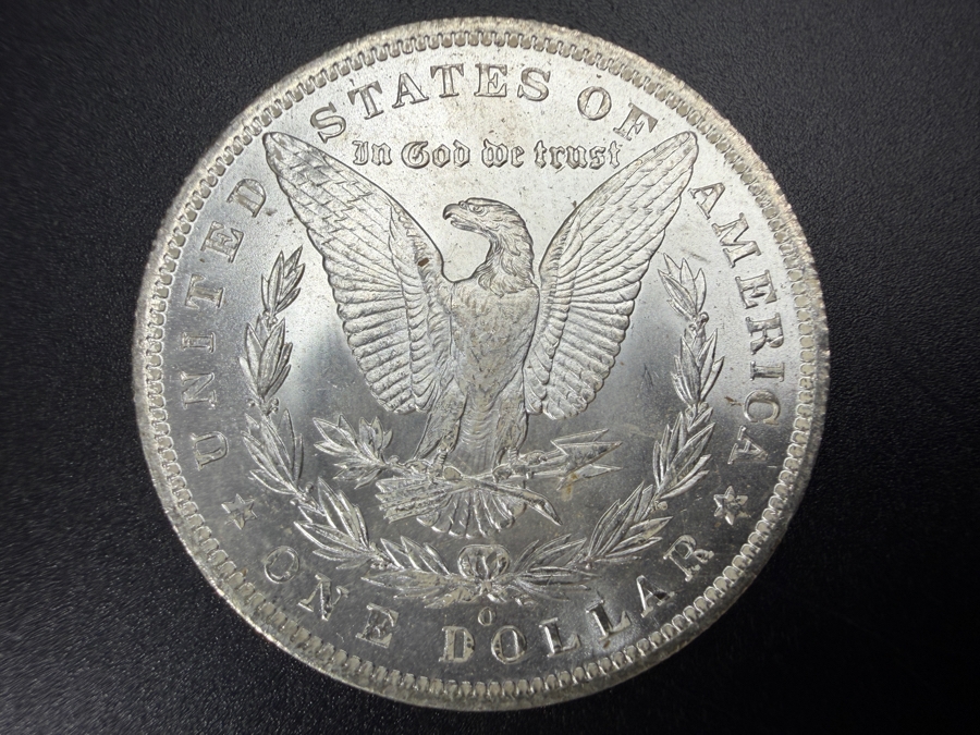 1885 O Brilliant Uncirculated Morgan Silver Dollar [Photo 3]