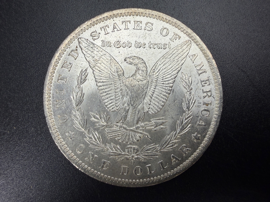 1885 O Brilliant Uncirculated Morgan Silver Dollar [Photo 3]