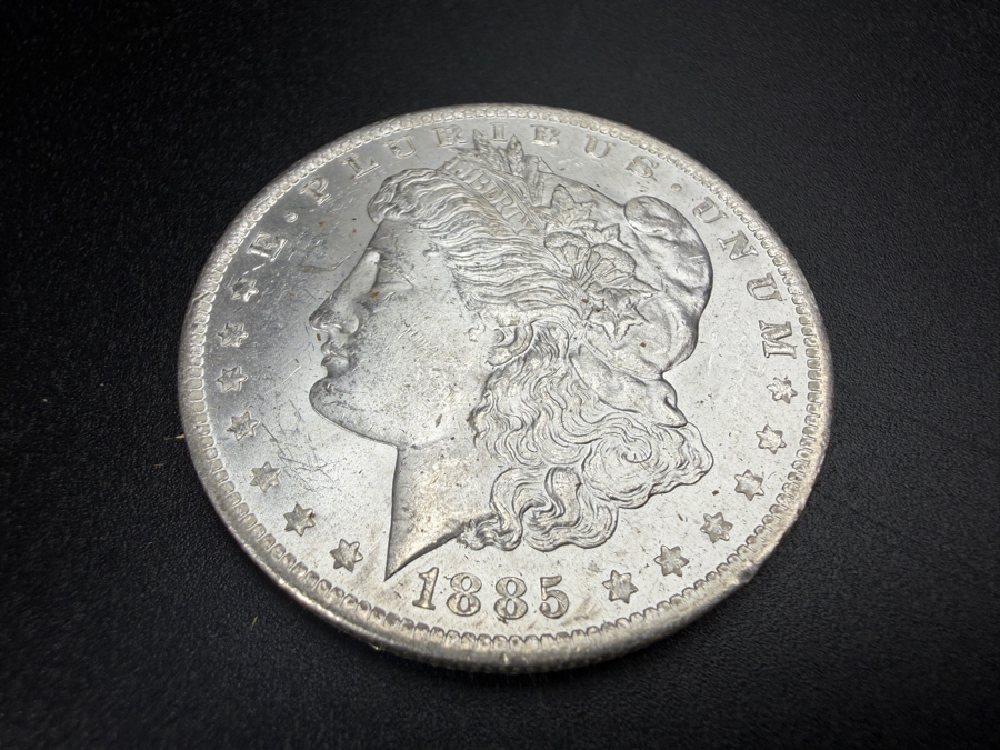 1885 O Brilliant Uncirculated Morgan Silver Dollar [Photo 2]