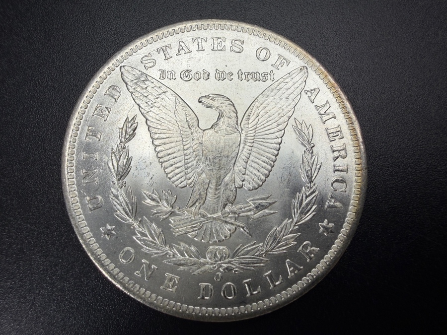 1885 O Brilliant Uncirculated Morgan Silver Dollar [Photo 3]