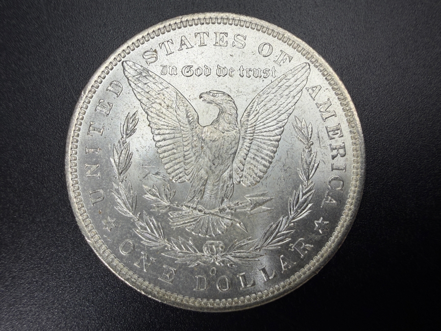 1885 O Brilliant Uncirculated Morgan Silver Dollar [Photo 3]