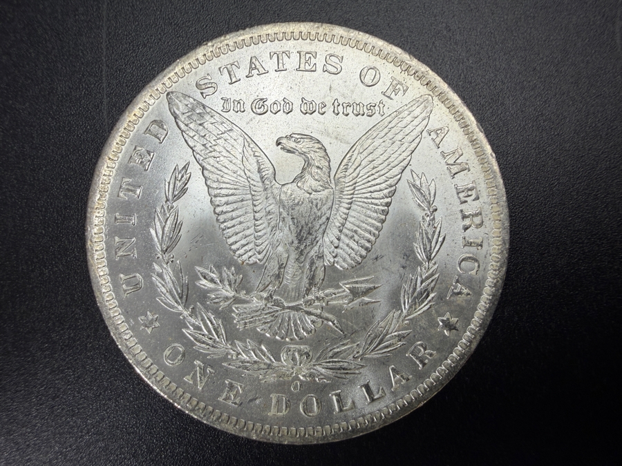 1885 O Brilliant Uncirculated Morgan Silver Dollar [Photo 3]