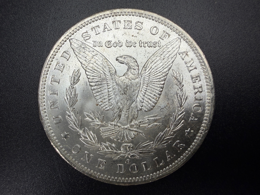 1885 O Brilliant Uncirculated Morgan Silver Dollar [Photo 3]