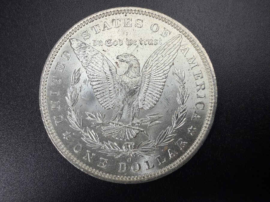1885 O Brilliant Uncirculated Morgan Silver Dollar [Photo 3]